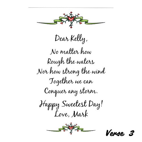 Endless Love Personalized Message in a Bottle image