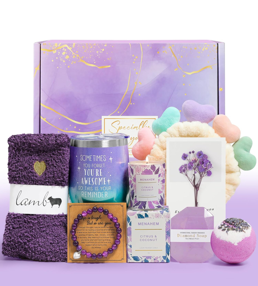 9pc Relaxing Spa Bath Gift Sets - 3 Scents