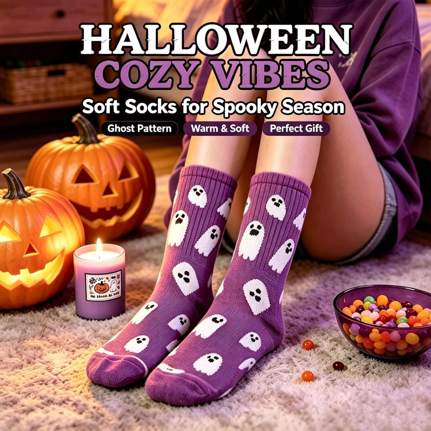 Halloween Theme 10 piece Gift Tote Set image