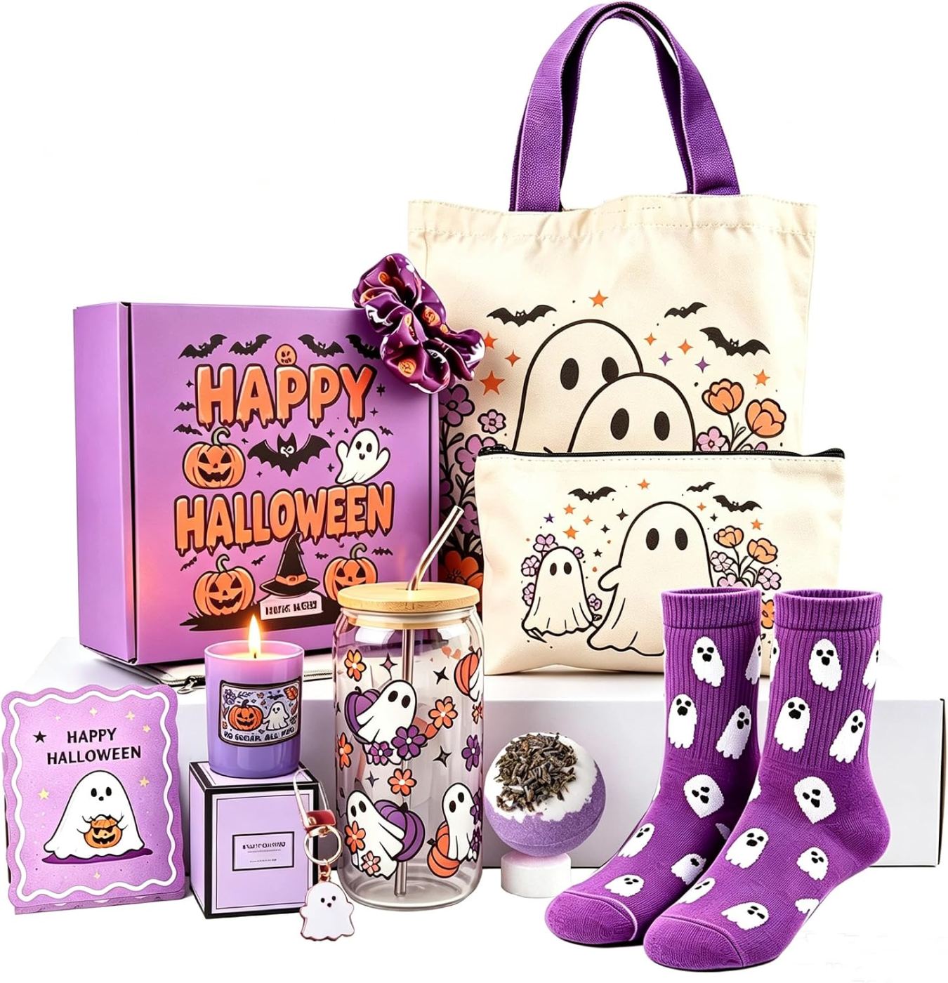 Halloween Theme 10 piece Gift Tote Set