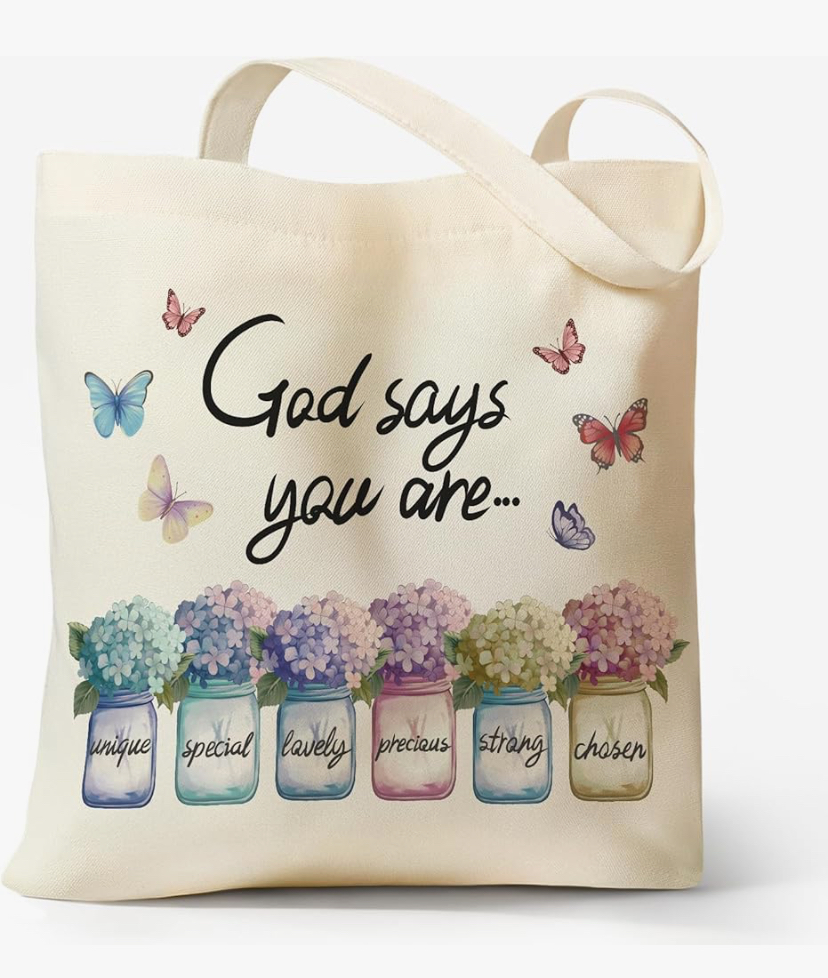Cute Aesthetic Canvas Totes with snap and Zipper Pocket - 20 Designs image