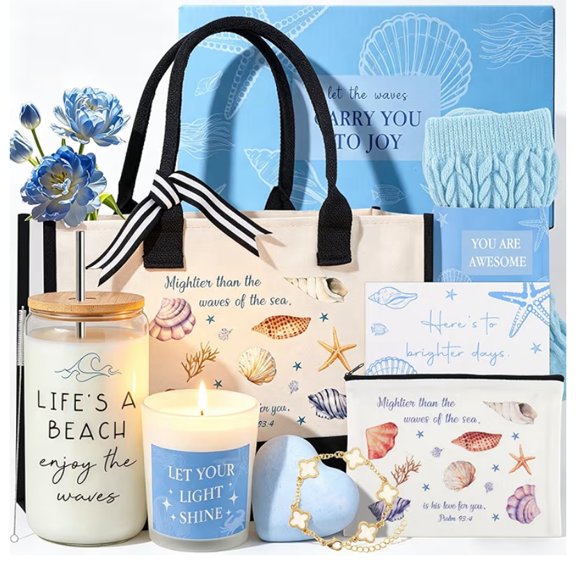 Life's A Beach Enjoy The Waves Gift Box image