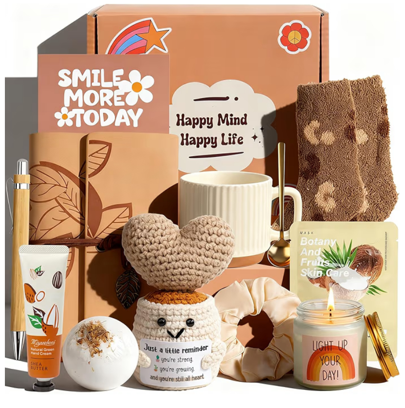 Smile More Today- Happy Mind Happy Life Gift Box