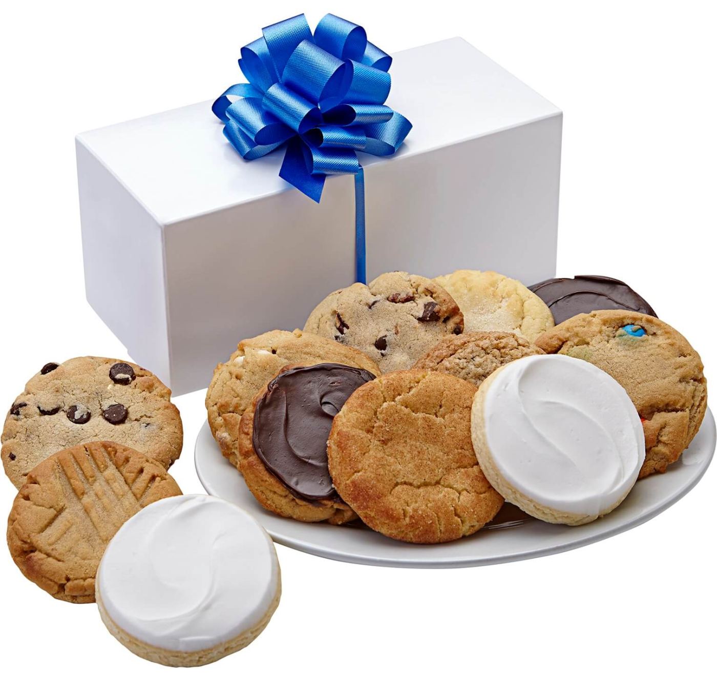 Classic White Cookie Box – 18 Cookies Create Your Own