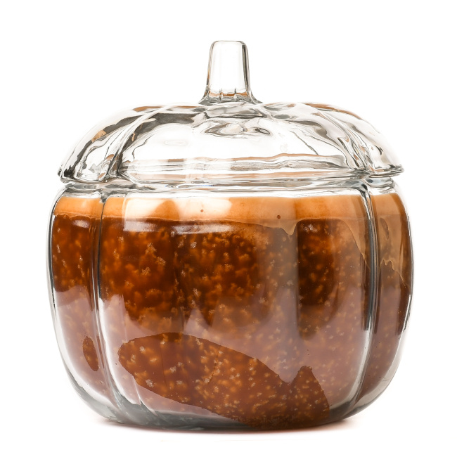 70 oz Pumpkin Shaped Glass Candle 2- Scents image