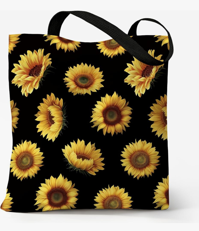 Cute Aesthetic Canvas Totes with snap and Zipper Pocket - 20 Designs image