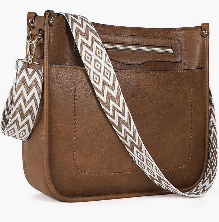 Hobo Travel Purse Multi-Pocket Trendy Handbag- 7 Colors image