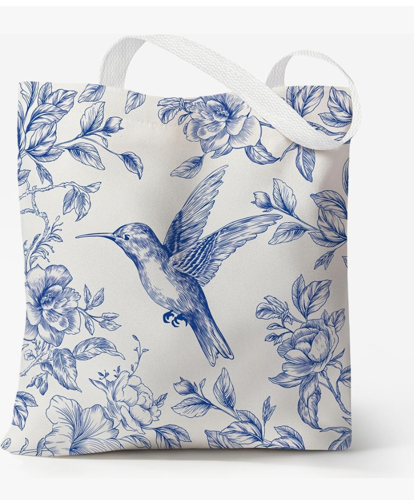 Cute Aesthetic Canvas Totes with snap and Zipper Pocket - 20 Designs