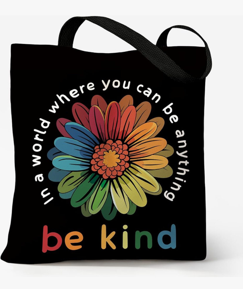 Cute Aesthetic Canvas Totes with snap and Zipper Pocket - 20 Designs image