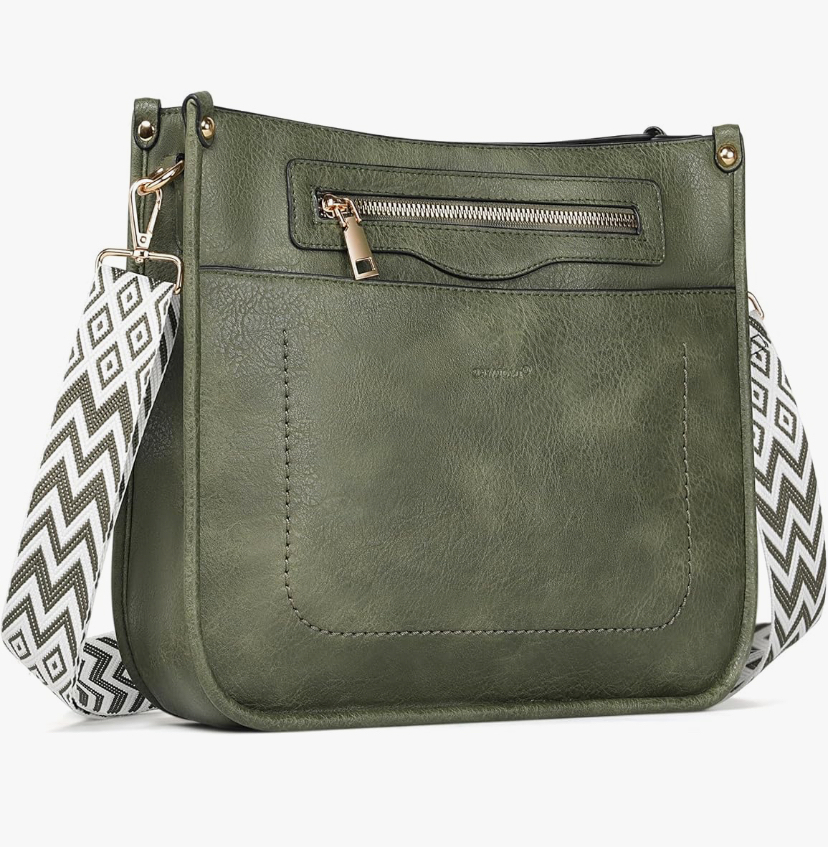 Hobo Travel Purse Multi-Pocket Trendy Handbag- 7 Colors image