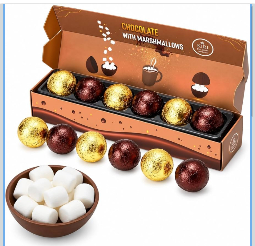 Hot Chocolate Bombs Marshmallow - Choice of 2 boxes