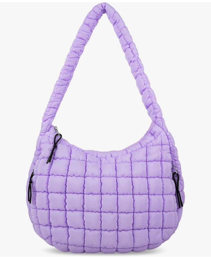 Quilted Carryall Hobo Puff Shoulder Bag - 3 Colors image