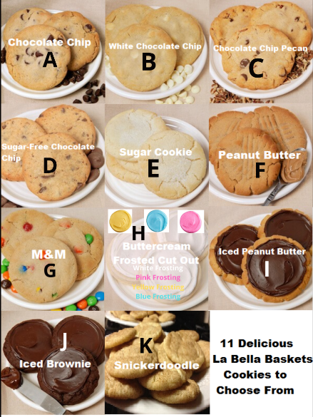 Classic White Cookie Box – 24 Cookies Create Your Own image