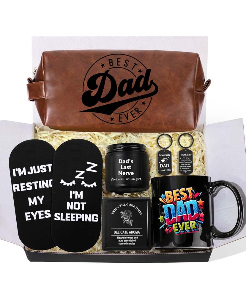 Father's Day Toiletry Bag Gift Set