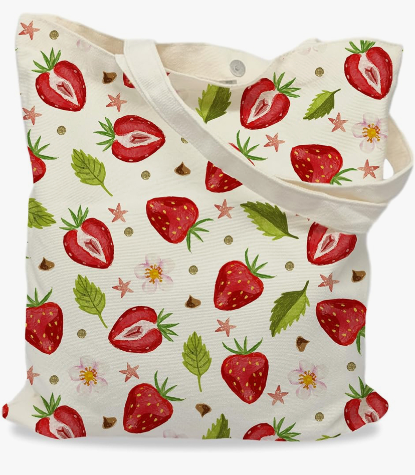 Double Sided Print Canvas Tote Bags - 10 Designs image