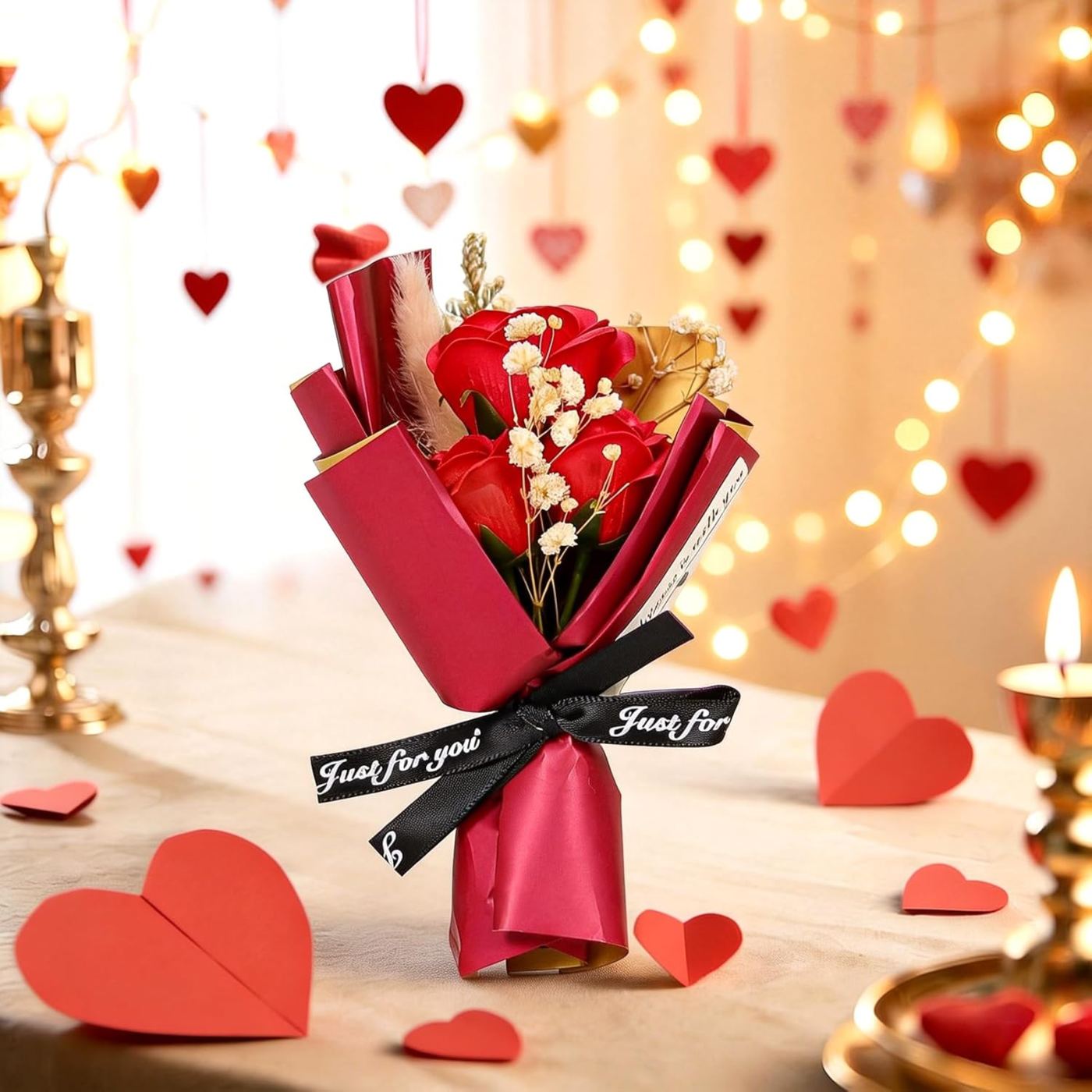 Mr and Mrs Right  I Love You Forever Tumbler Gift Box image