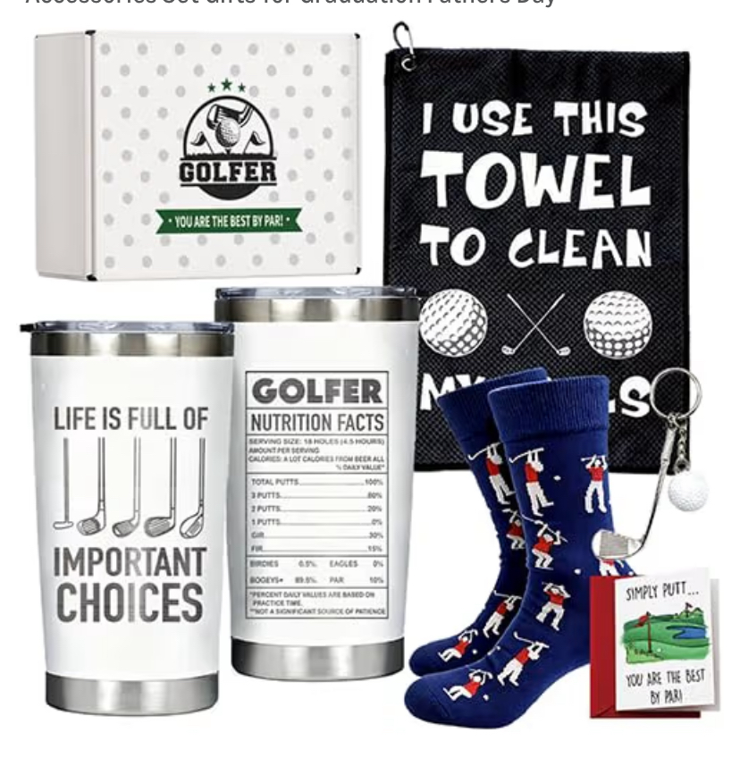 5 Piece Golfing Accessories Gift Set