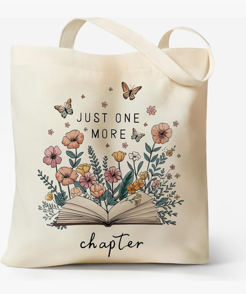 Cute Aesthetic Canvas Totes with snap and Zipper Pocket - 20 Designs image